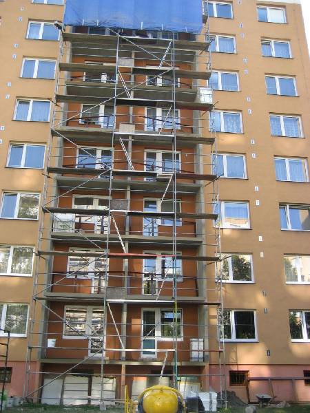TM Stav, spol. s r.o. - Oprava balkónů  - Vsetín,  Rokytnice 458