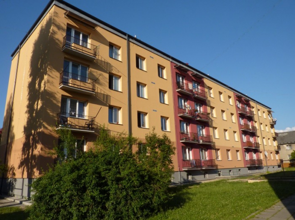 Zateplení fasády bytového domu čp. 1170, ul. Těšíkov, Vsetín