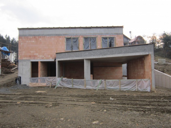 Novostavba rodinného domu Vsetín - Ohrada