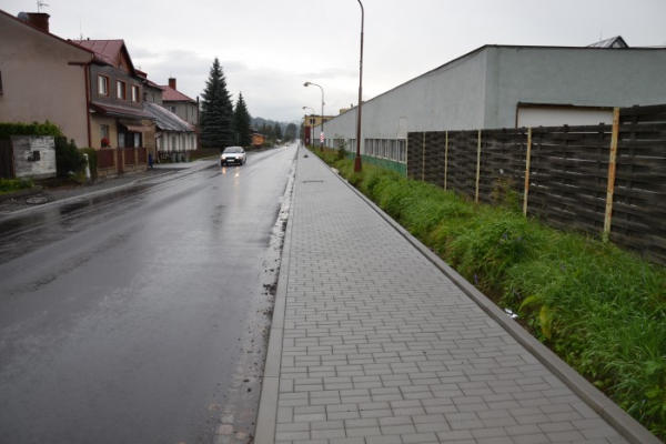 Stavební úpravy Silnice II/487 Halenkov - Nový Hrozenkov