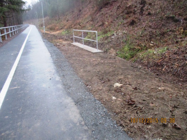 TM Stav, spol. s r.o. - Osvětlení cyklostezky Jasenice ve Vsetíně