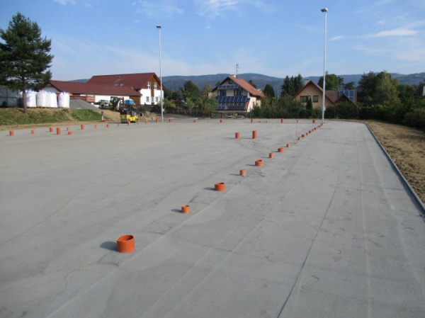 Rekonstrukce sportoviště v obci Zašová