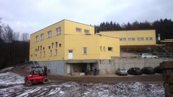 Výstavba výrobního objektu 106 v areálu fy Indet, Jablůnka