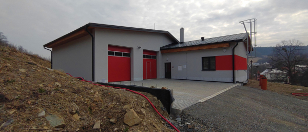 Výstavba hasičské zbrojnice v obci Seninka