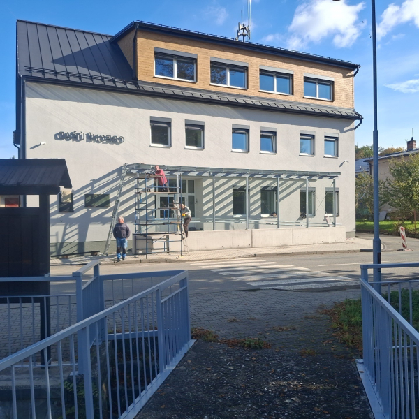 Přístavba obecního úřadu Hošťálková