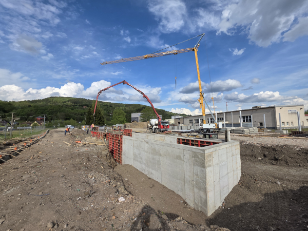 BETONÁRKA TRANSBETON Vsetín
