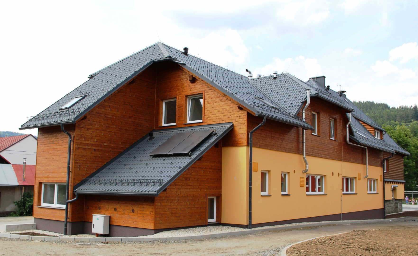 Přístavba sociálního zařízení ke kulturnímu domu v obci Bratřejov